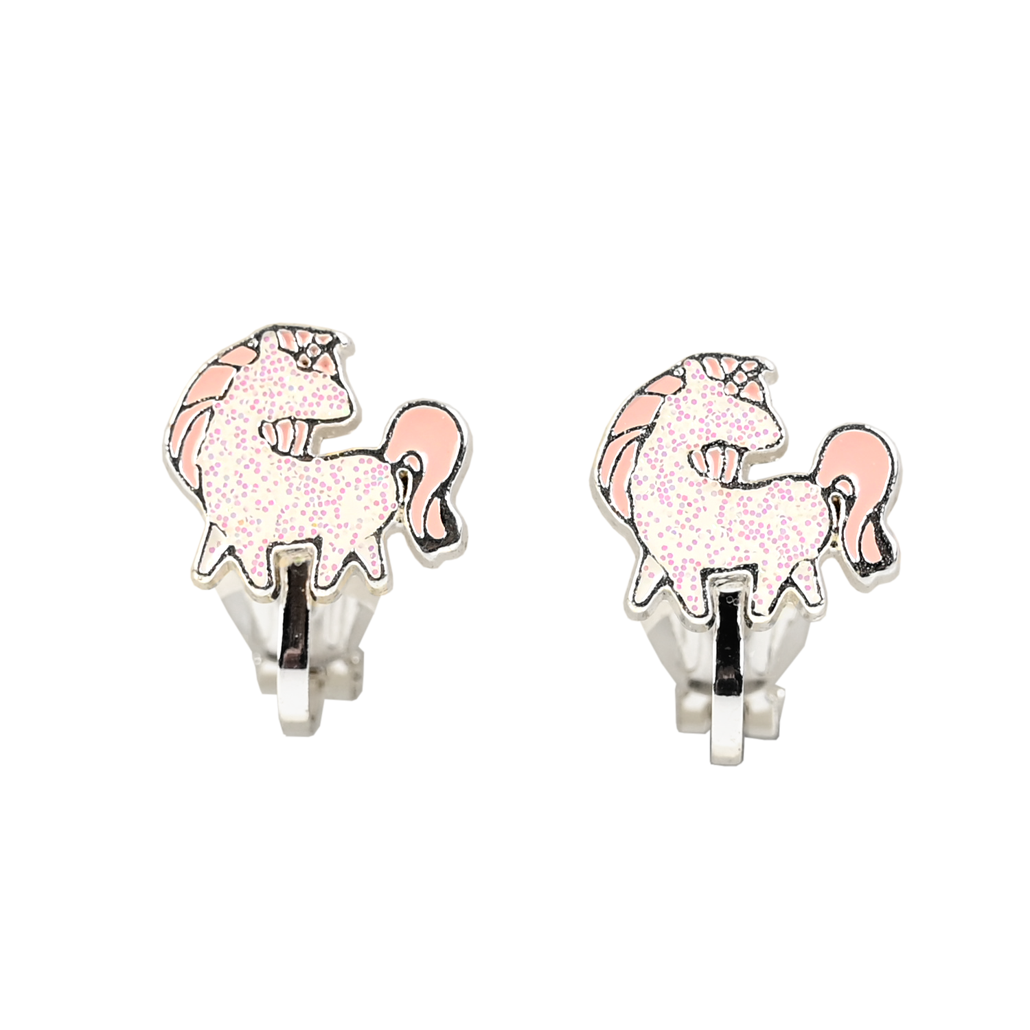 CLIPS ÖRHÄNGE UNICORN WHITE