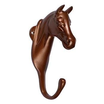 HKM Horsehead Alumiininen Ripustuskoukku - Ruusukulta