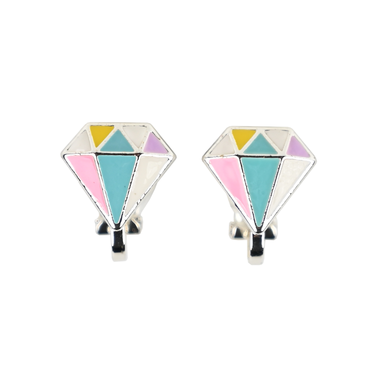 CLIPS ÖRHÄNGE COLOURFUL DIAMOND