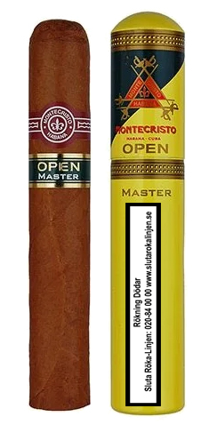 Montecristo Open Master Tubos