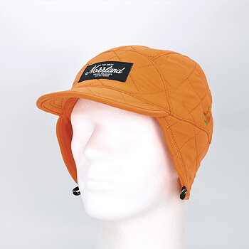 SQRTN - Kiruna Quilted Cap Orange