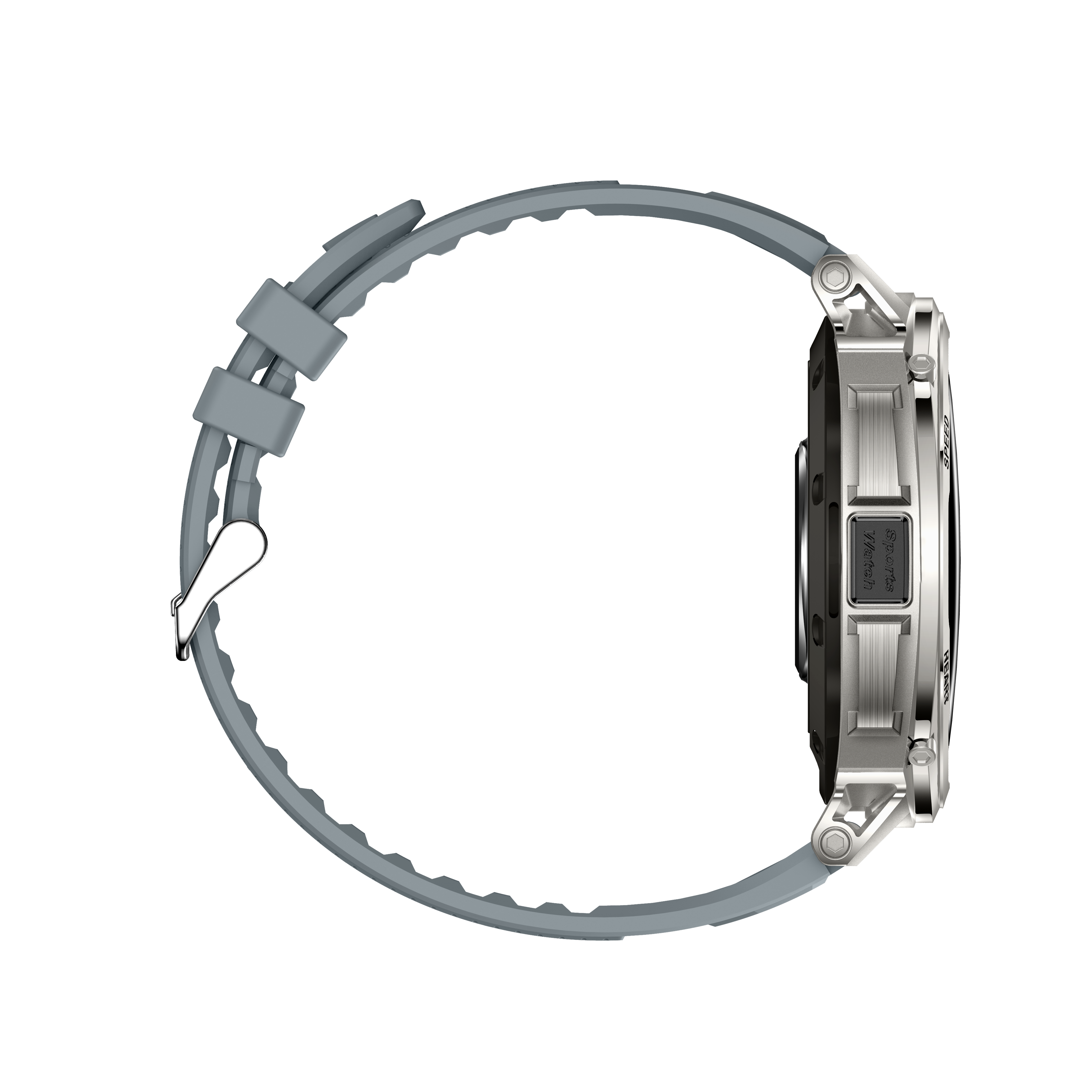 Philippe Palmer Smart Watch LP73 AMOLED Silver Rubber - 6