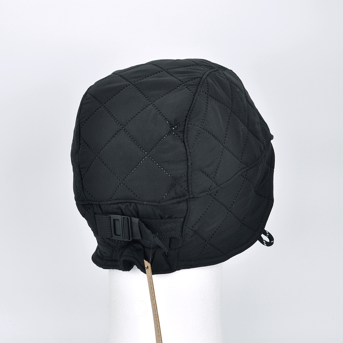 SQRTN - Kiruna Quilted Cap Black - 3
