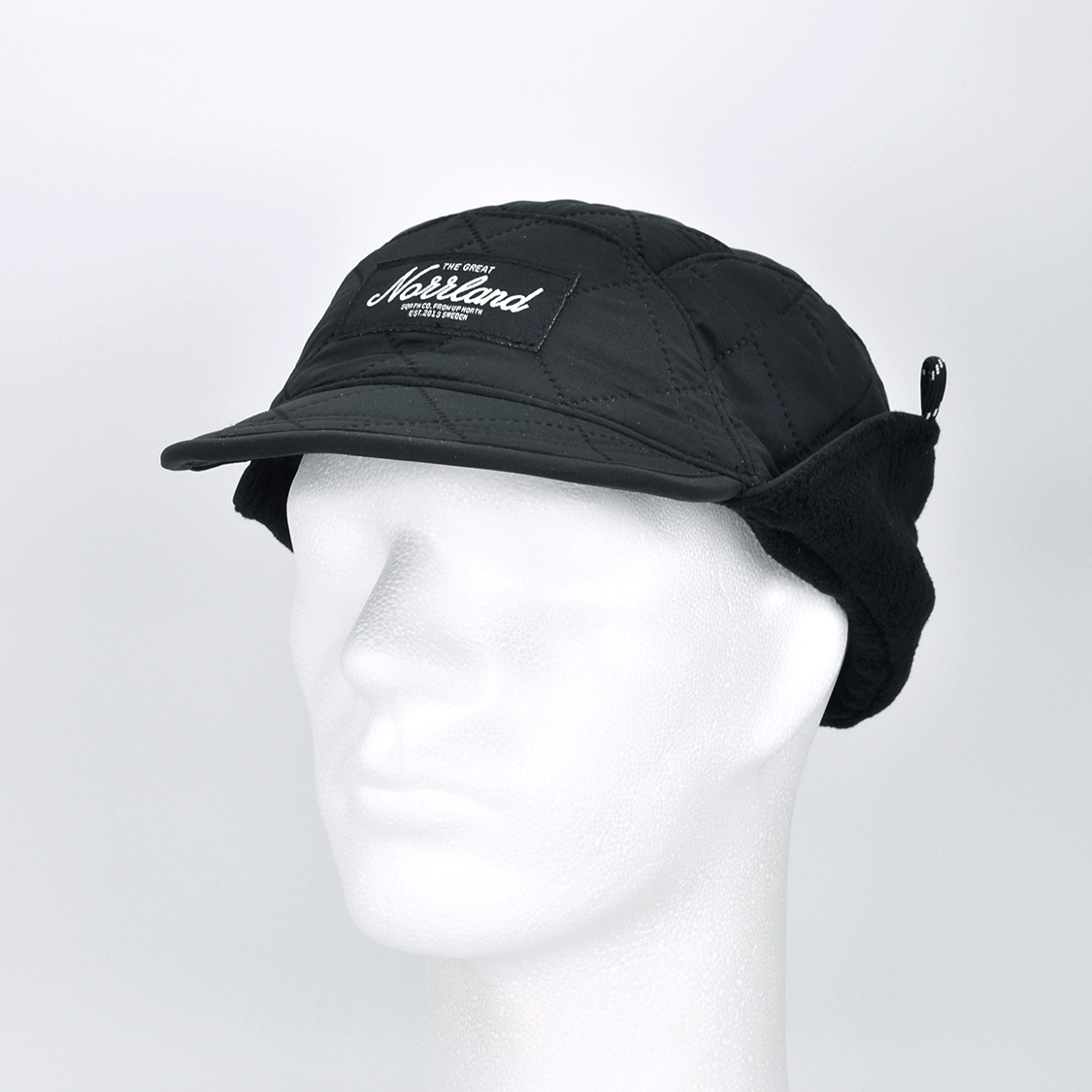 SQRTN - Kiruna Quilted Cap Black - 4
