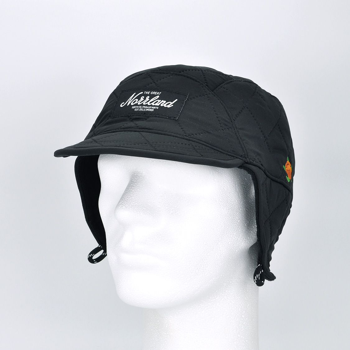 SQRTN - Kiruna Quilted Cap Black