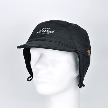 SQRTN - Kiruna Quilted Cap Black