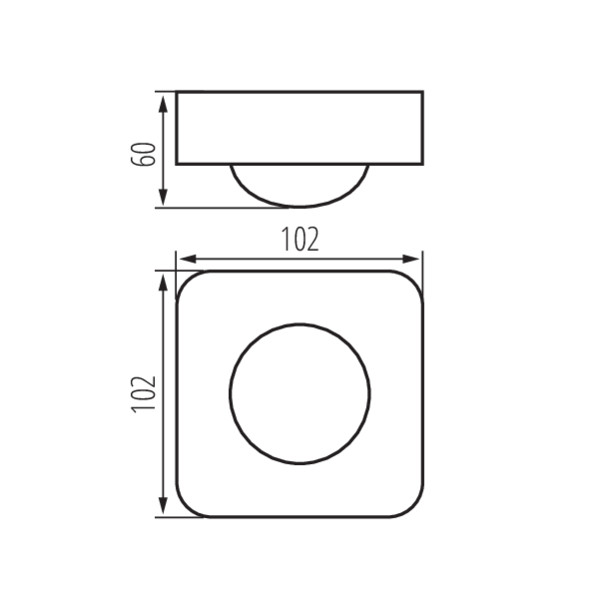KANLUX Rörelsesensor SENTO PIR 230V IP20  - 3
