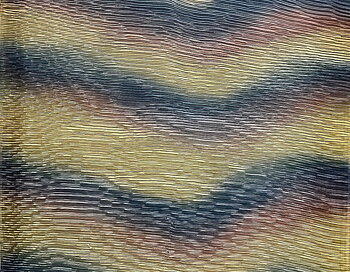 Plisserad Batik Vintage
