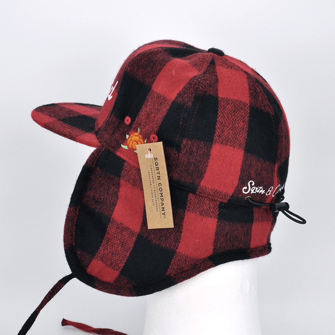 SQRTN - Östersund Cap Lumberjack Red - 5