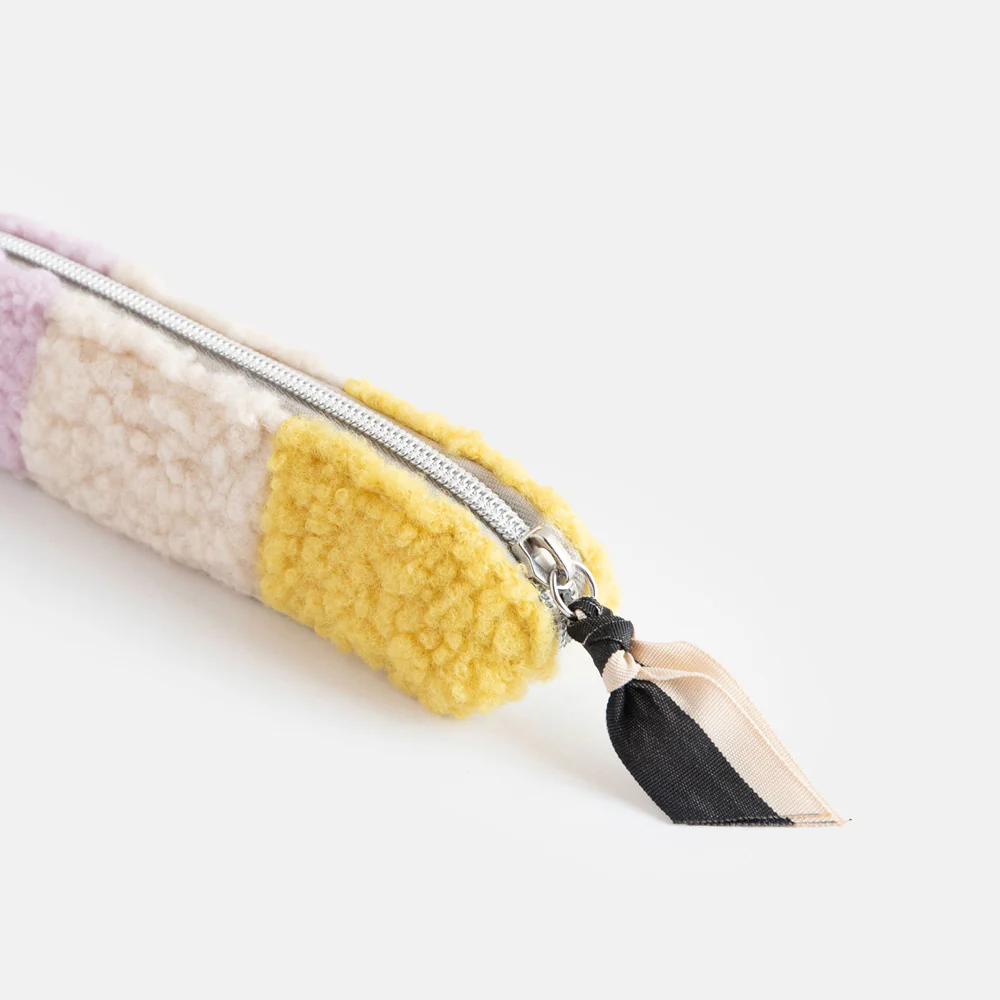 Multi Stripe Borg Pencil Case - 4