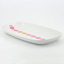 Stig Lindberg (Pall 1963) Majestic Dish with Pink Apple Decor 41 cm #6 (2)