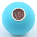 Inger Persson (1980s) Turquoise Balloon Vase 13 cm (2)