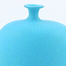 Inger Persson (1980s) Turquoise Balloon Vase 13 cm (2)