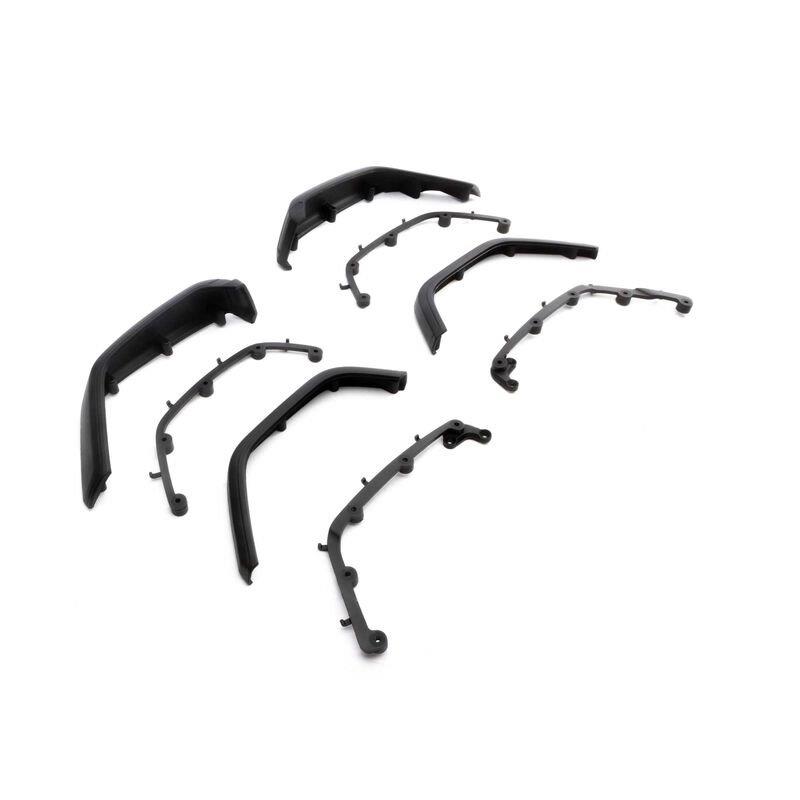 AXIAL SCX6: Jeep JLU FR & RR Fenders & Mounts