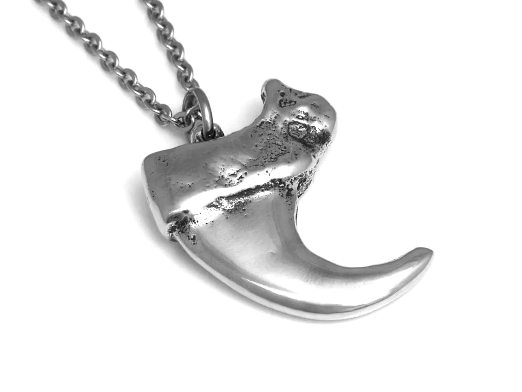 Lodjursklo Halsband, Handgjort Lodjur Smycke