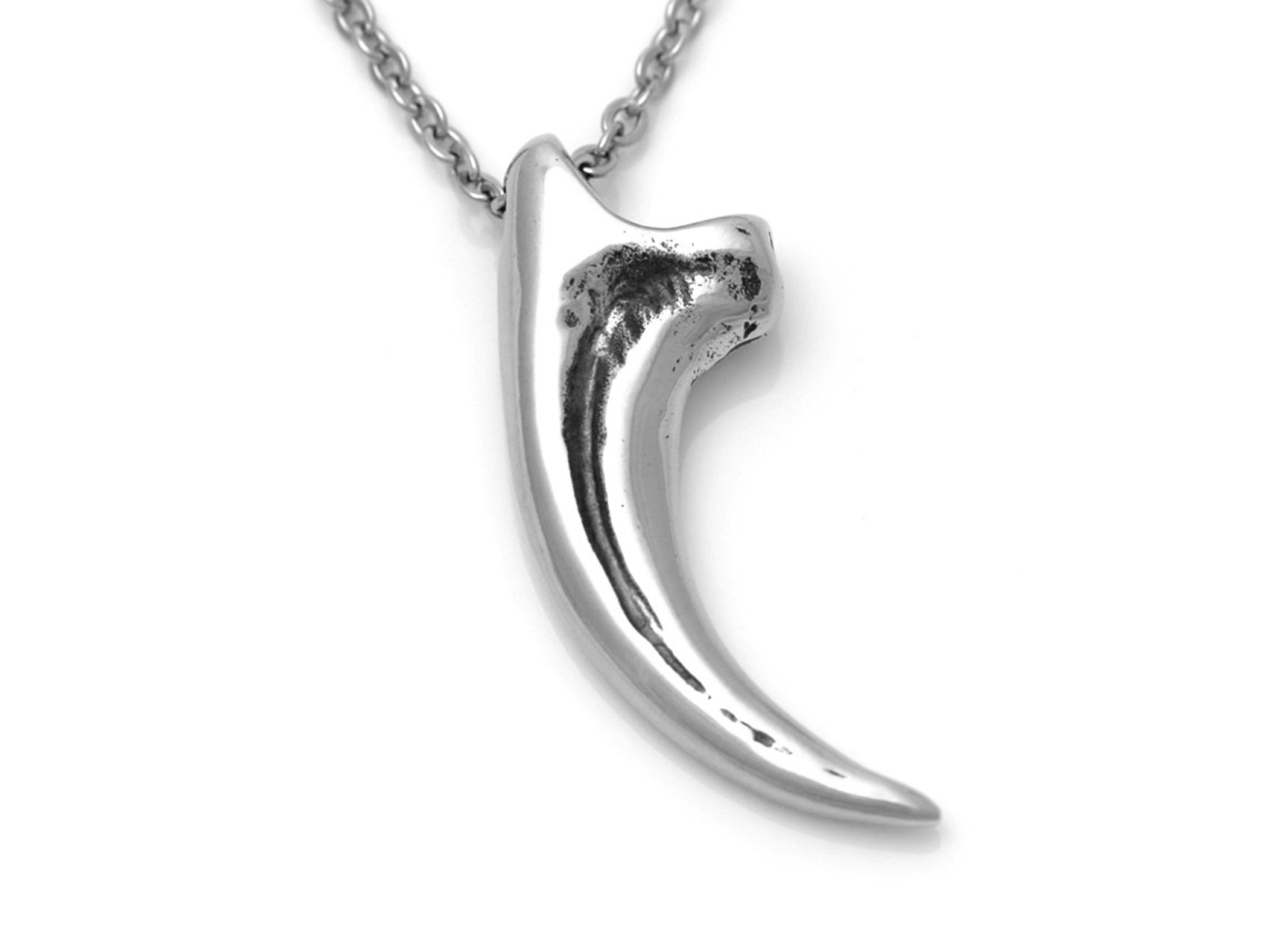 Velociraptorklo Halsband, Handgjort Dinosaurie Smycke - 3