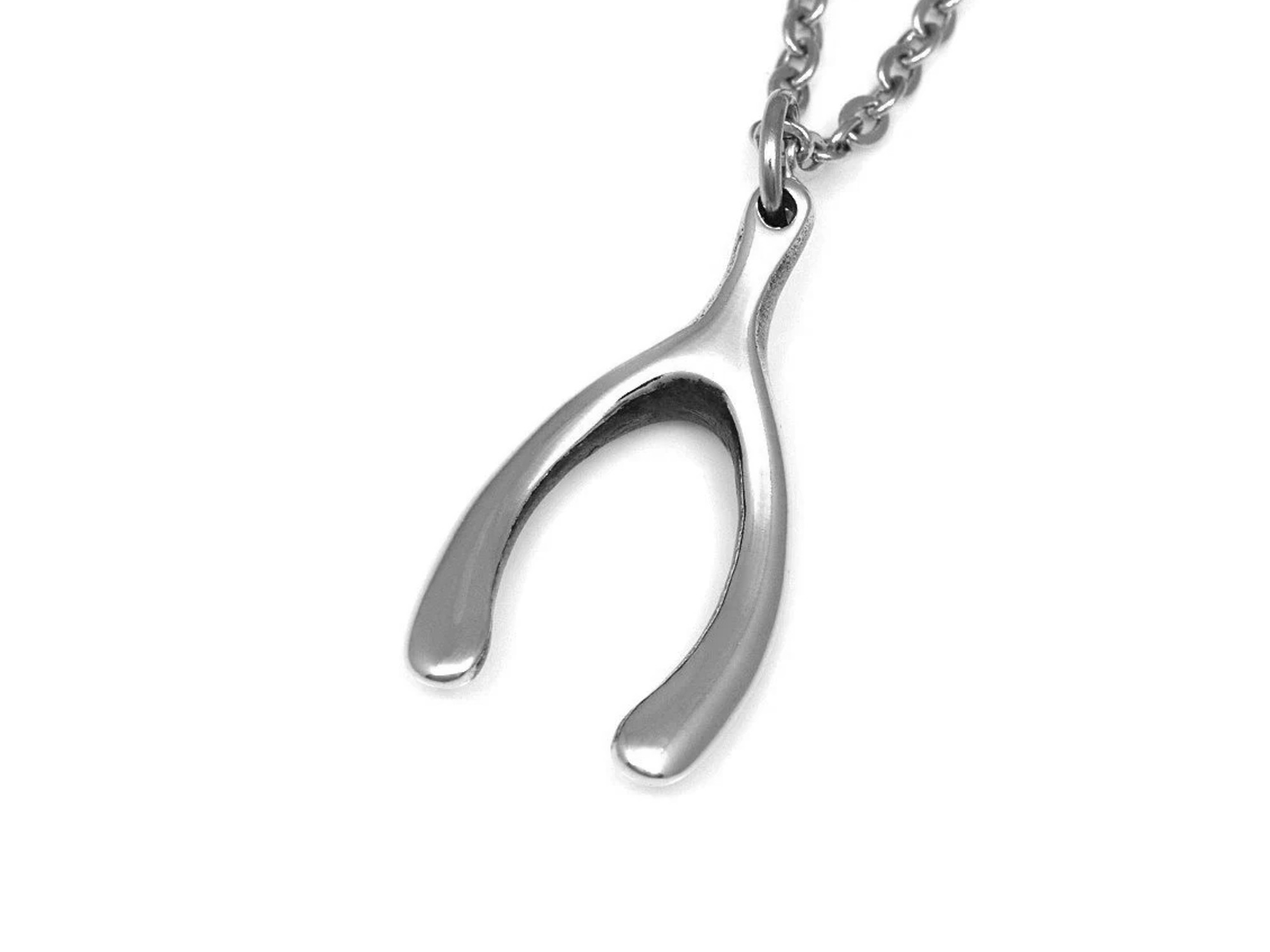 Önskeben Halsband, Handgjort Lyckoamulett Smycke - 2