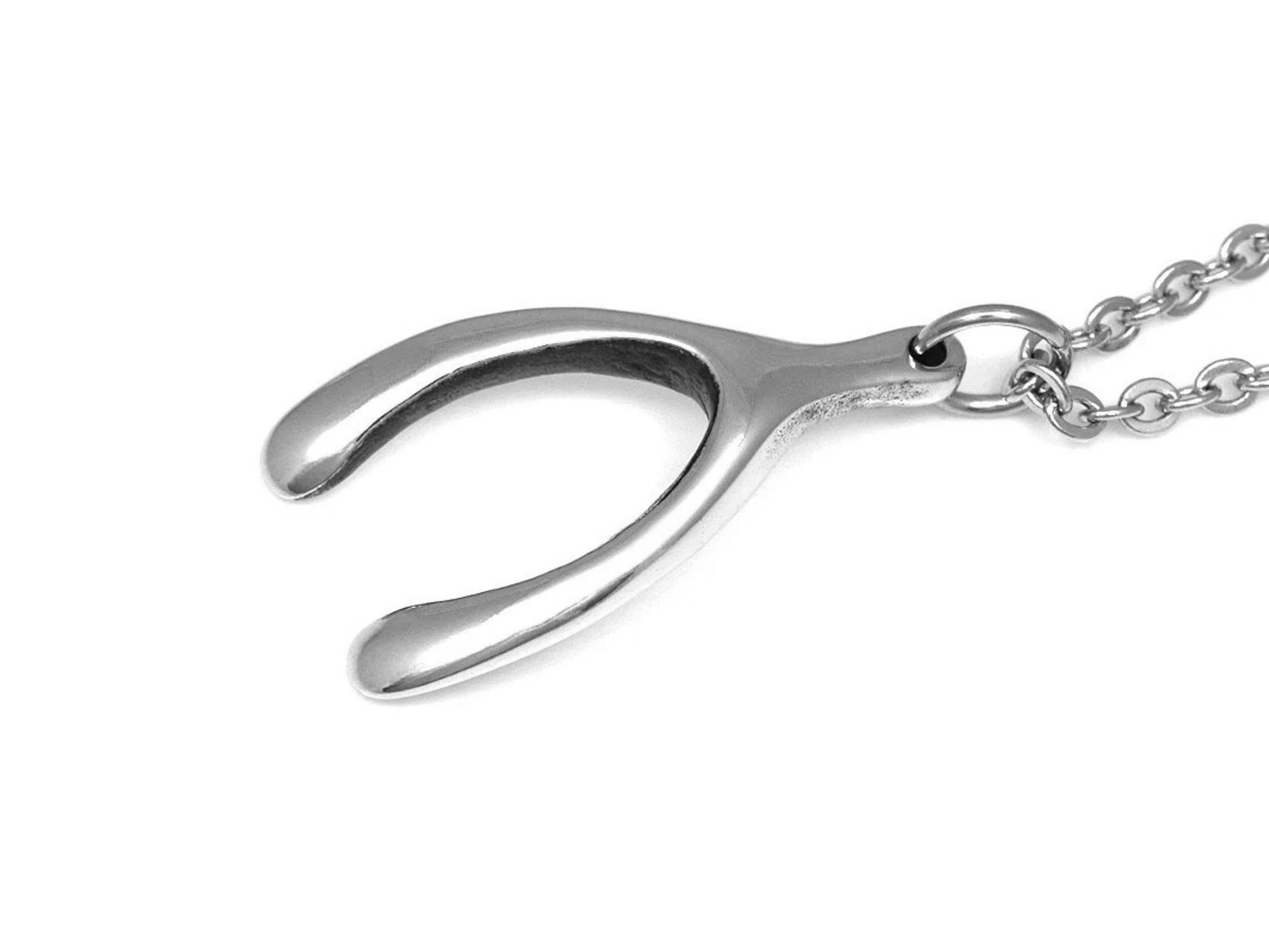Önskeben Halsband, Handgjort Lyckoamulett Smycke - 3