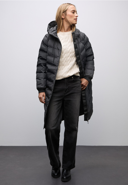 LTD QR Long Padded Jacket - Stl. 40+44 - Street One