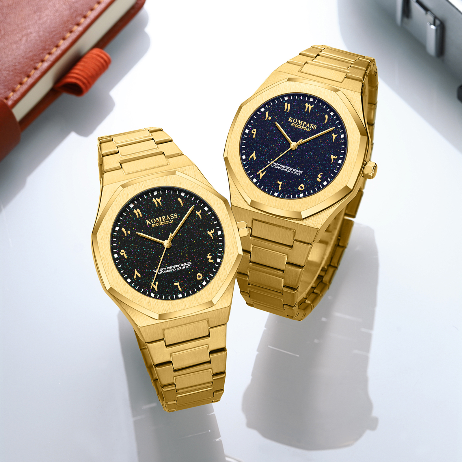 Kompass Star-Dust Arabic Gold Blue - 11