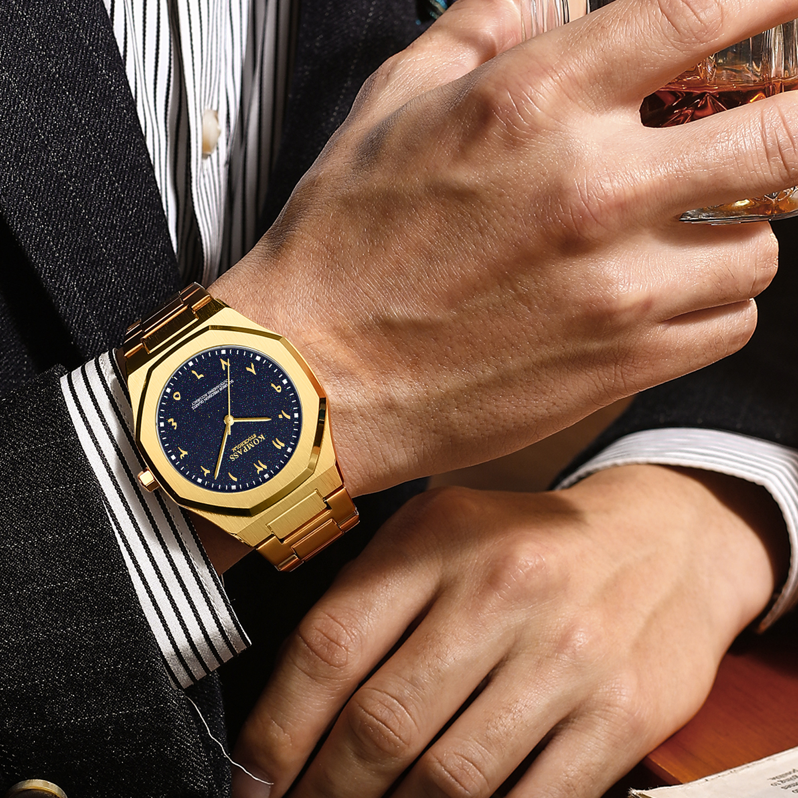 Kompass Star-Dust Arabic Gold Blue - 7
