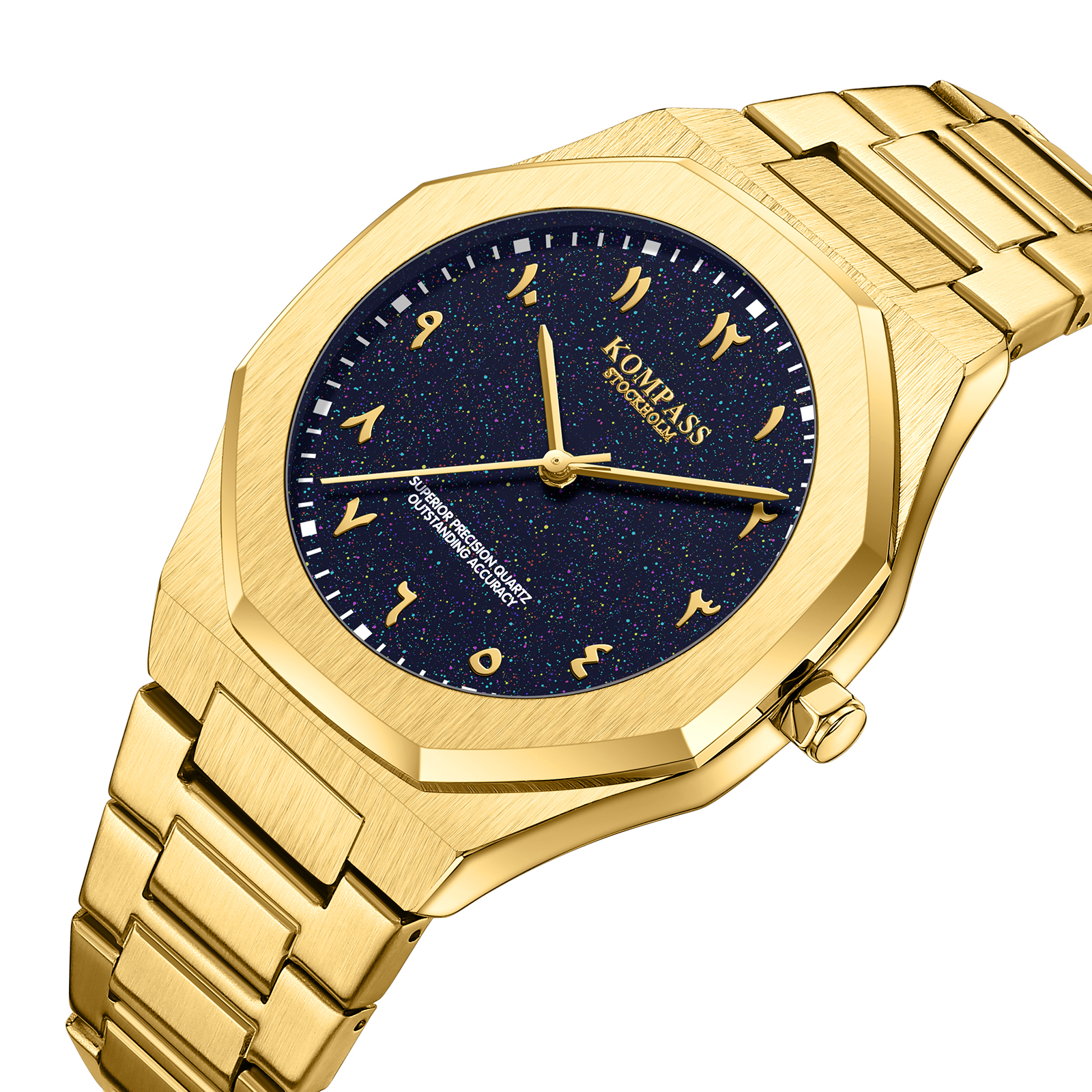 Kompass Star-Dust Arabic Gold Blue – bild 2