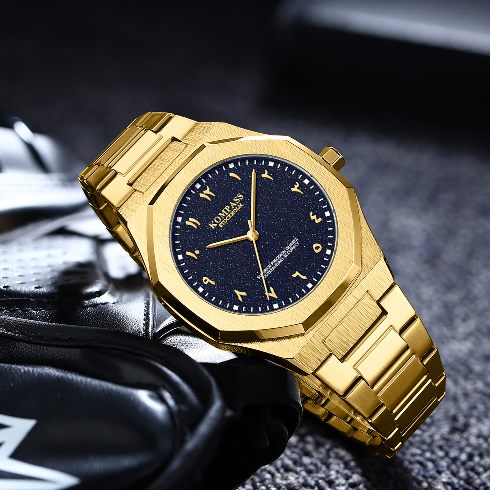 Kompass Star-Dust Arabic Gold Blue - 4