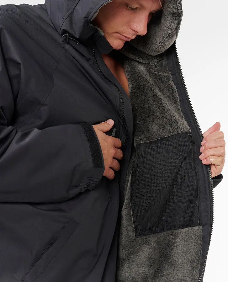 Rip Curl Surf Series Winter Poncho Black - 5