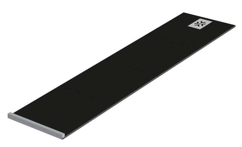 Bullet Puzzle Mat Black With built in Grey Oche - 3