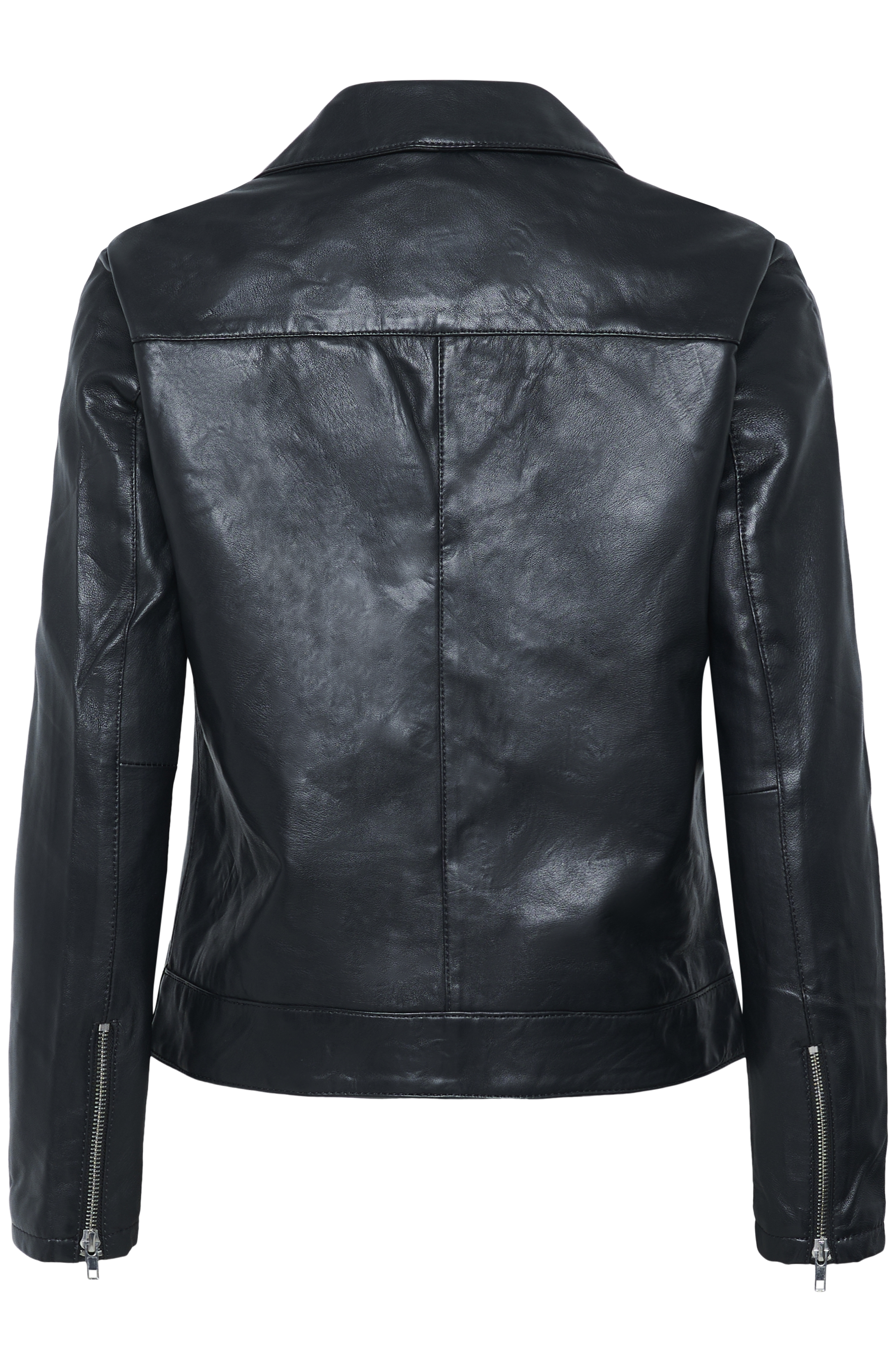 SLMaeve Leather Jacket LS Black - 2