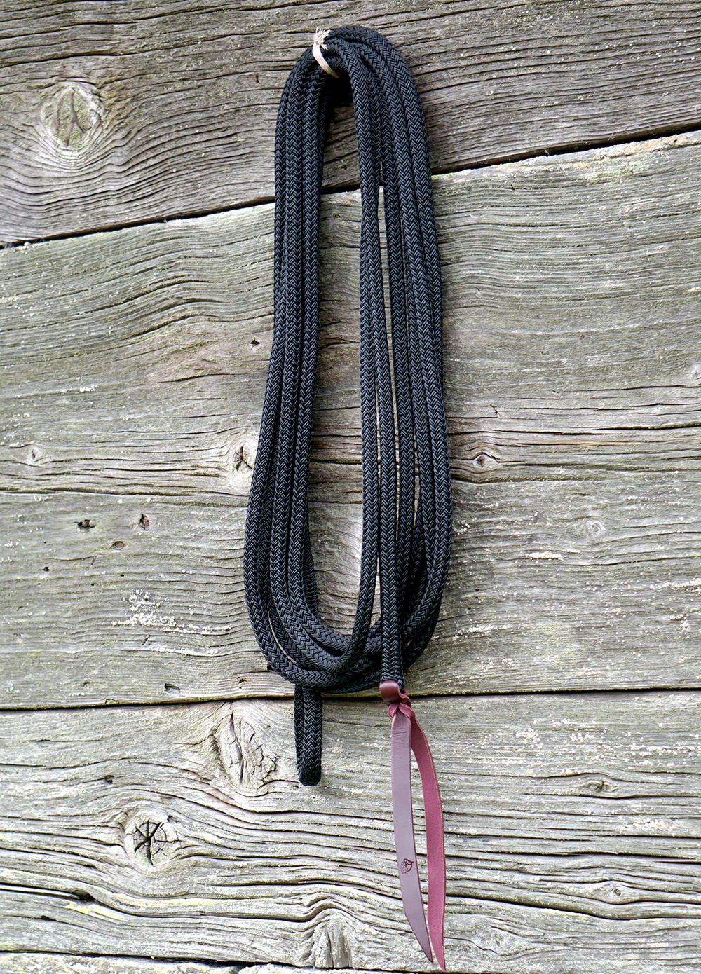Horsemanship rope Light 7 m Brockamp (no hook), black - 3