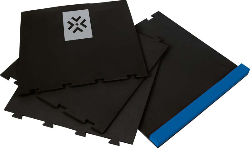 Bullet Puzzle Mat Black With built in Blue Oche - 5