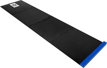 Bullet Puzzle Mat Black With built in Blue Oche