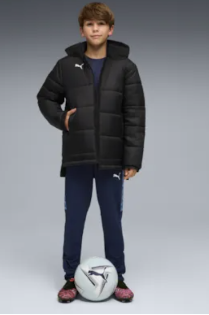 Puma TeamADDITIONS Bench Jacket Jr (BK Astrio Junior) - 3