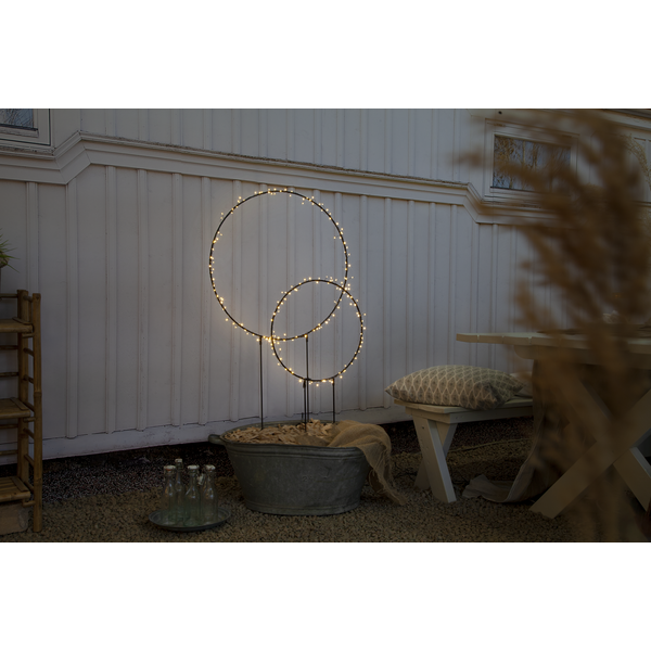 Cirkel med LED-belysning - 120 cm - 7