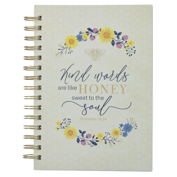 Anteckningsbok - Kind words are like honey