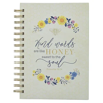Anteckningsbok - Kind words are like honey