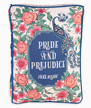 Steel Mill & Co : Jane Austen Pride and Prejudice Book Pillow - Bokformad kudde