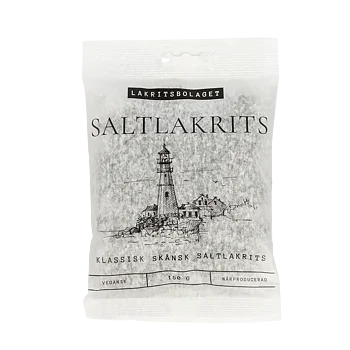 Lakritsbolaget - Saltlakrits - 150g