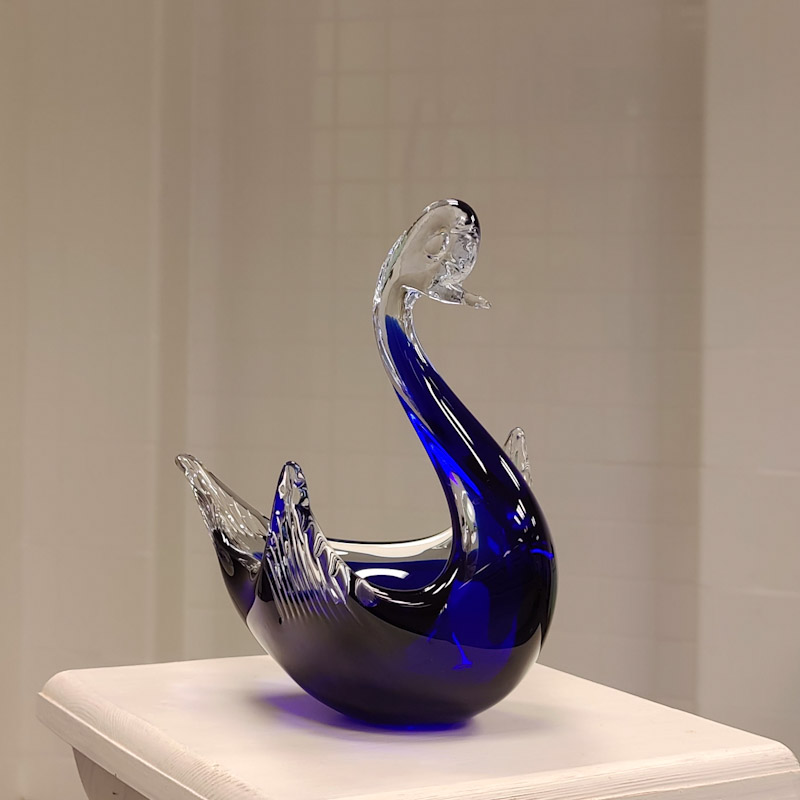 Skål figurin i glas - 3