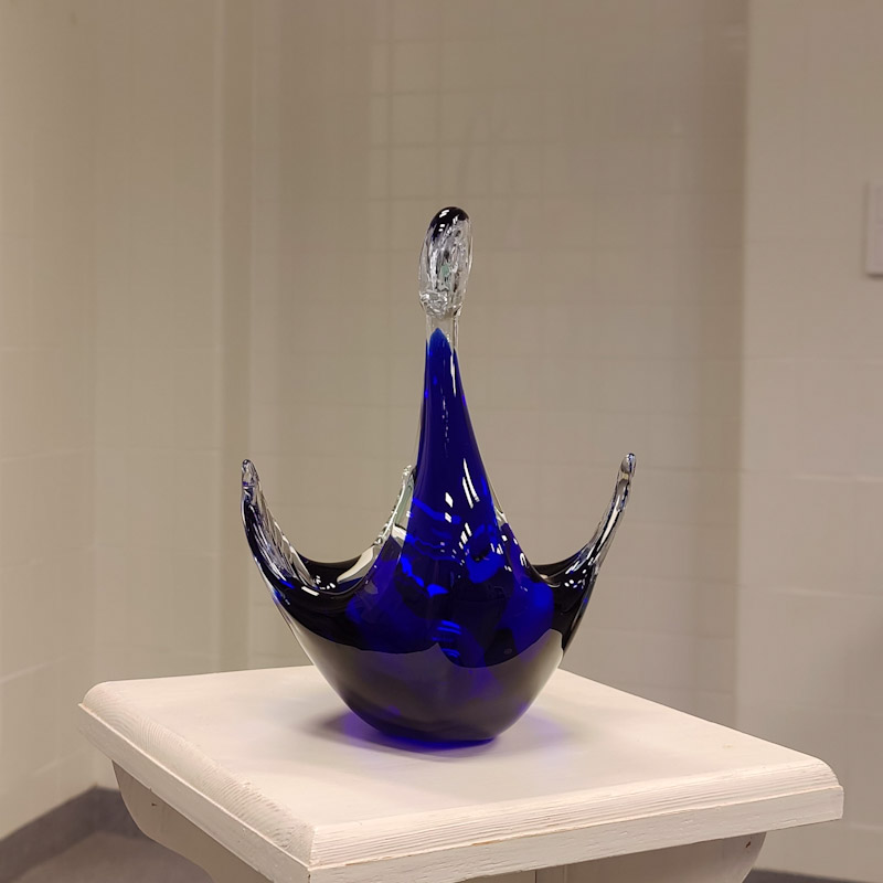 Skål figurin i glas - 2