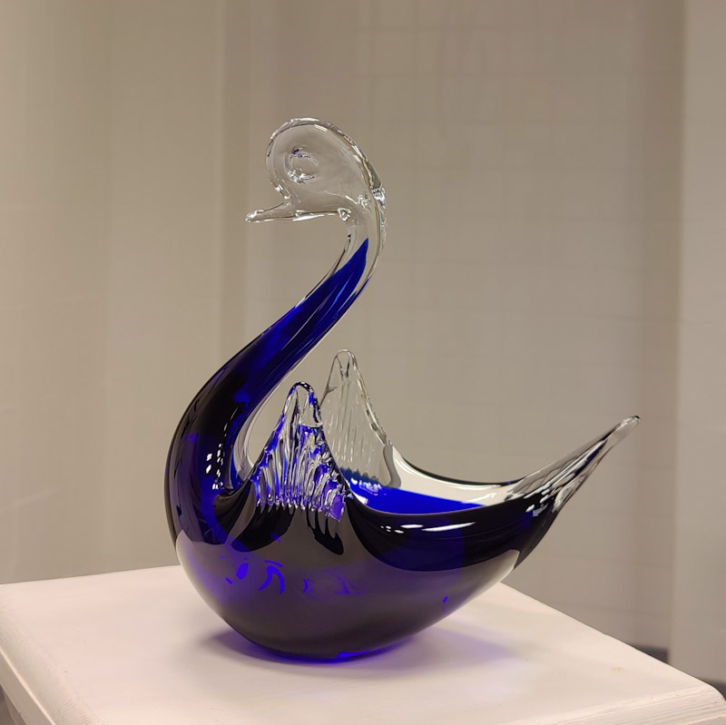 Skål figurin i glas - 4