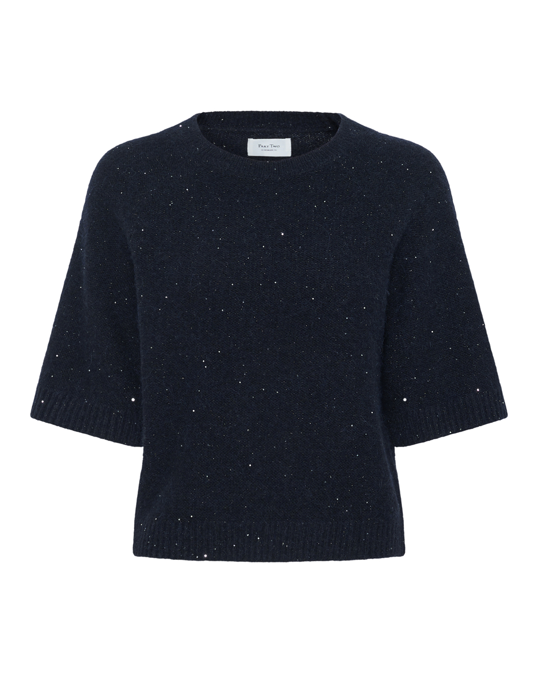 Jumper Uresa kort ärm glittrig/marinblå - 4