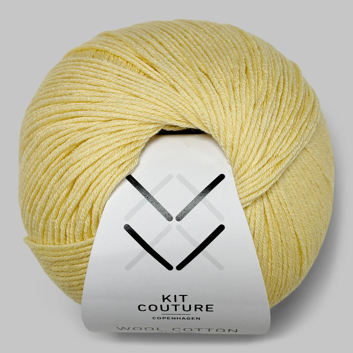 Wool Cotton pastellgul
