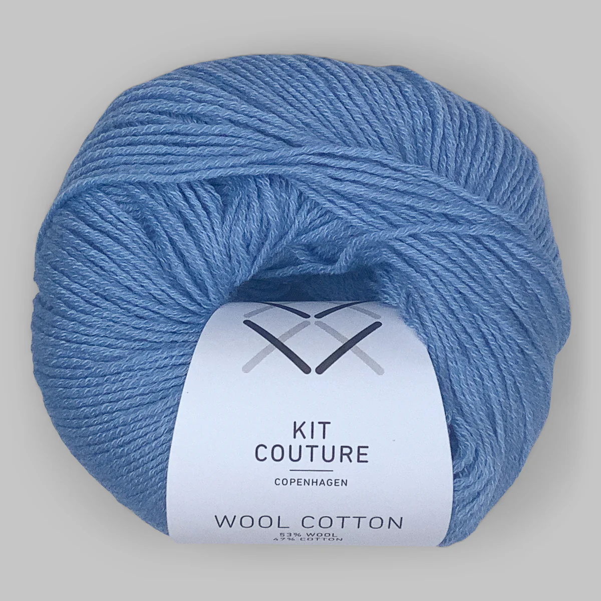 Wool Cotton himmelsblå