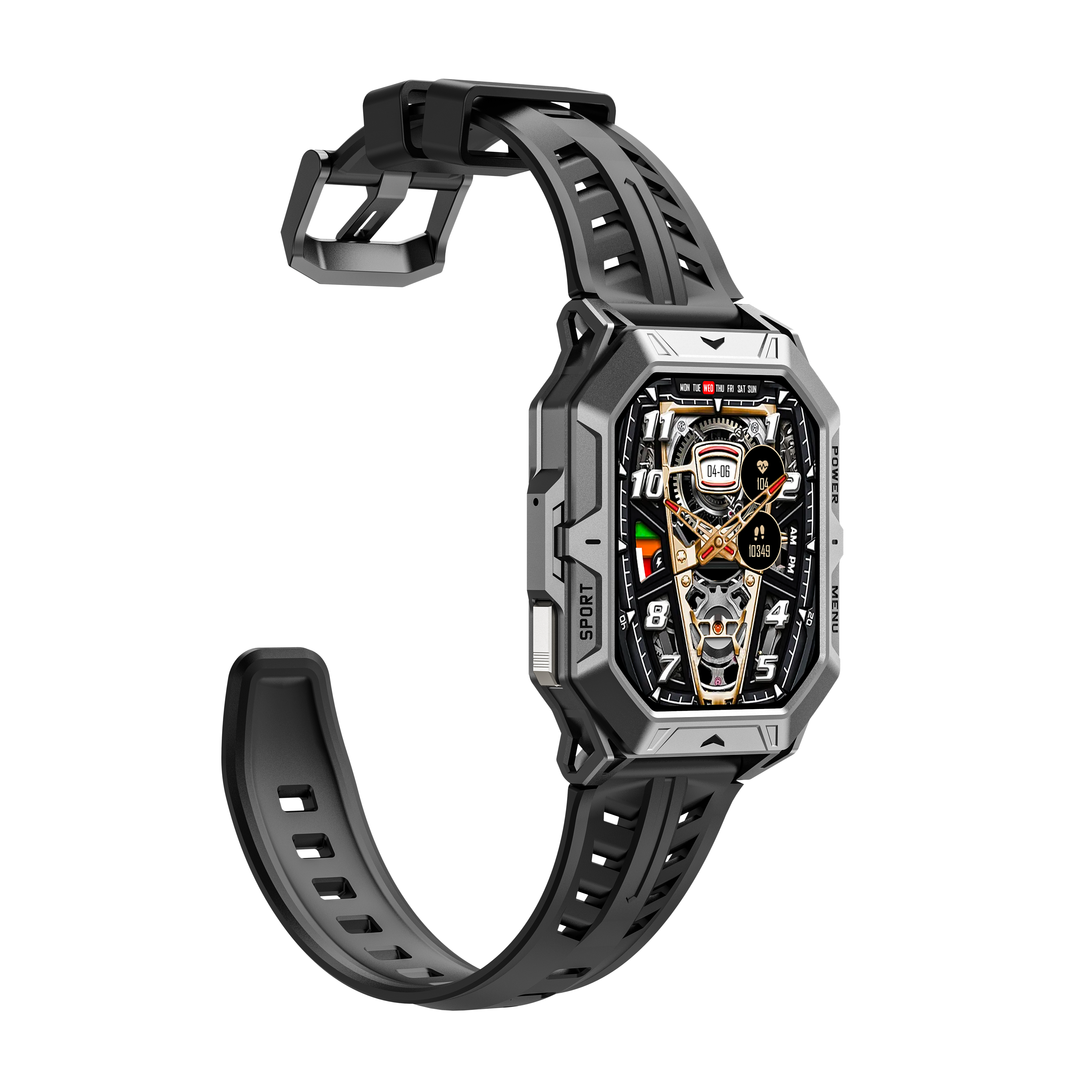 Philippe Palmer Smart Watch LP87 AMOLED Black  - 7