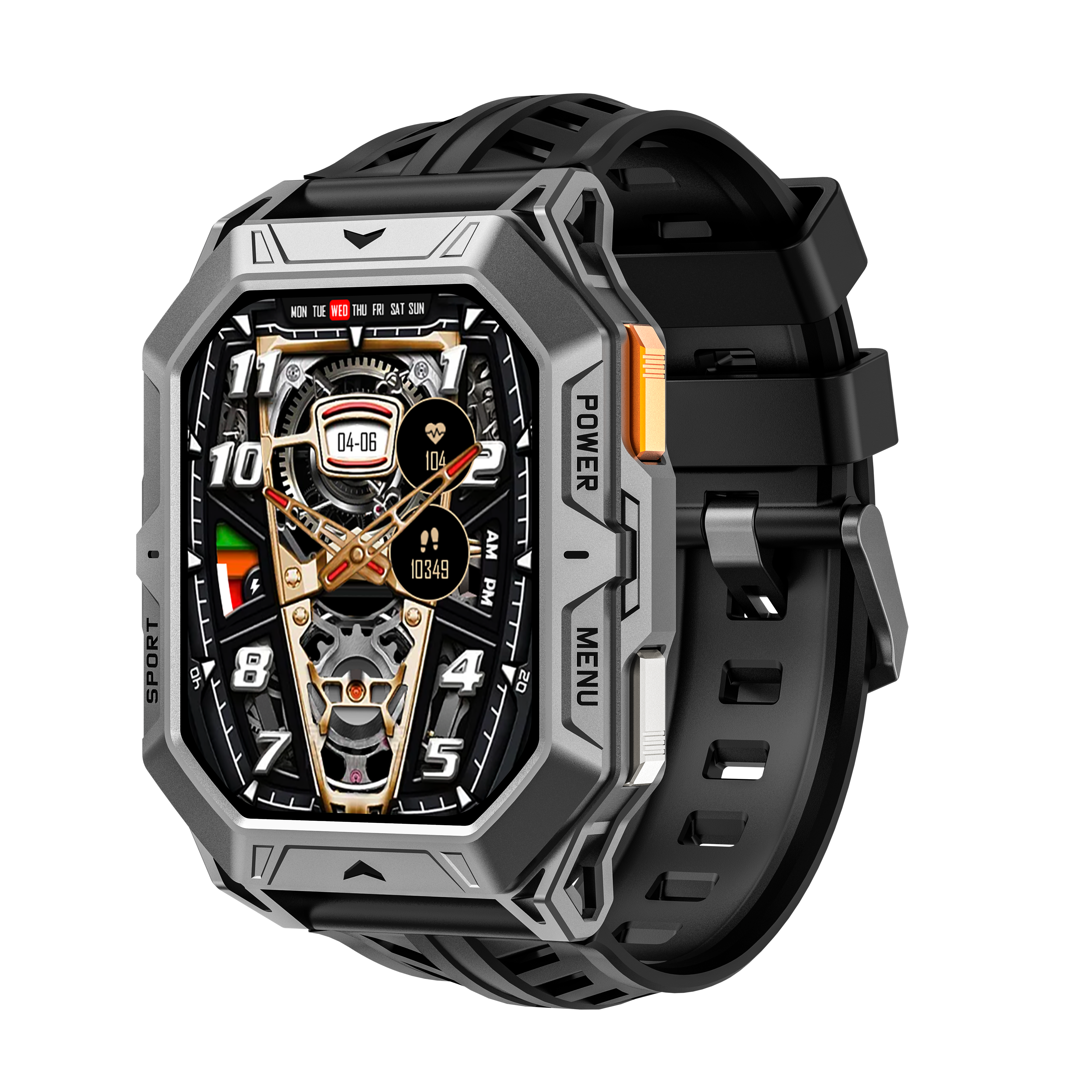 Philippe Palmer Smart Watch LP87 AMOLED Black  - 2
