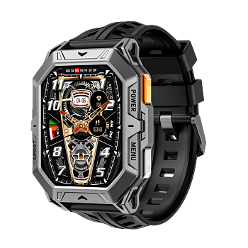 Philippe Palmer Smart Watch LP87 AMOLED Black 