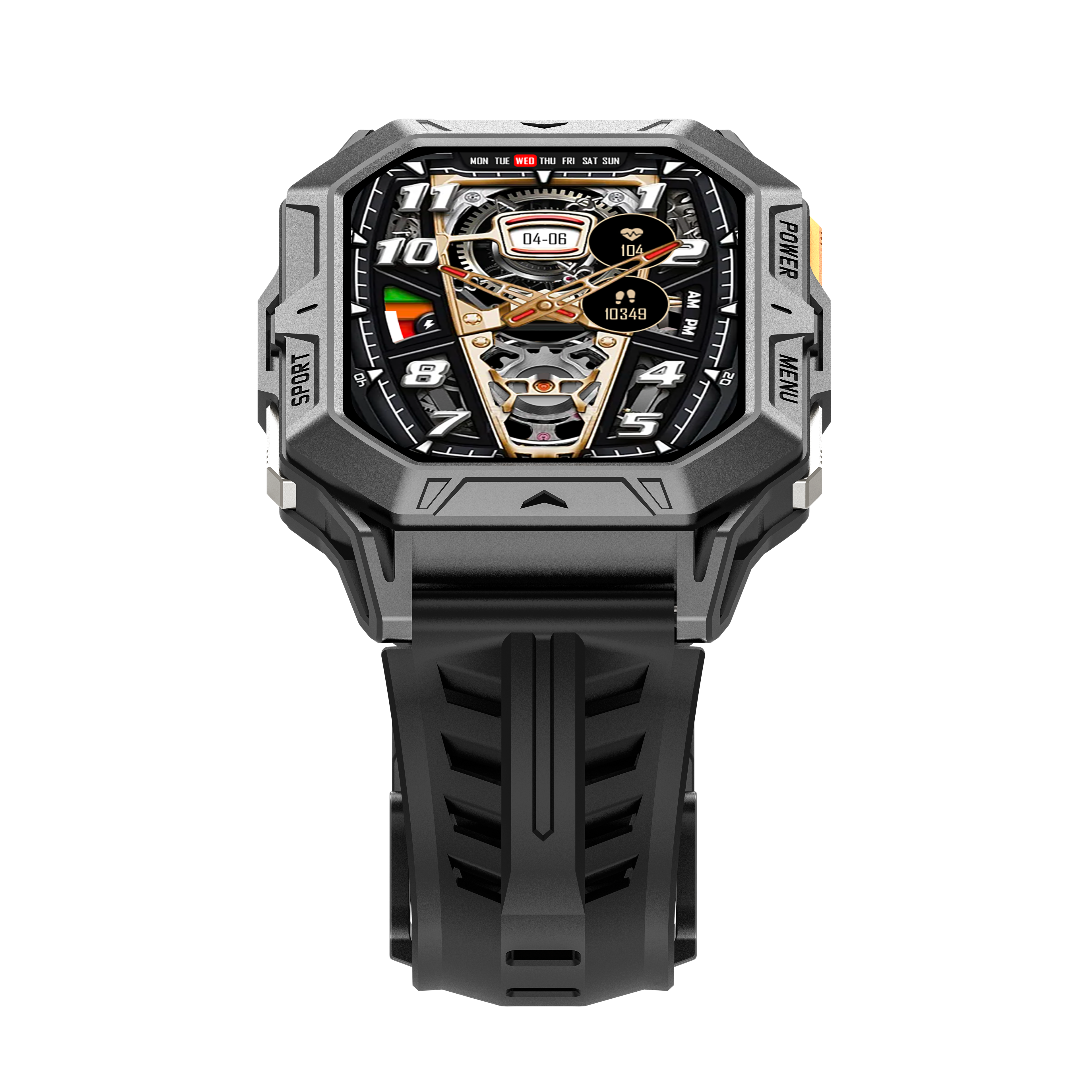 Philippe Palmer Smart Watch LP87 AMOLED Black  - 10
