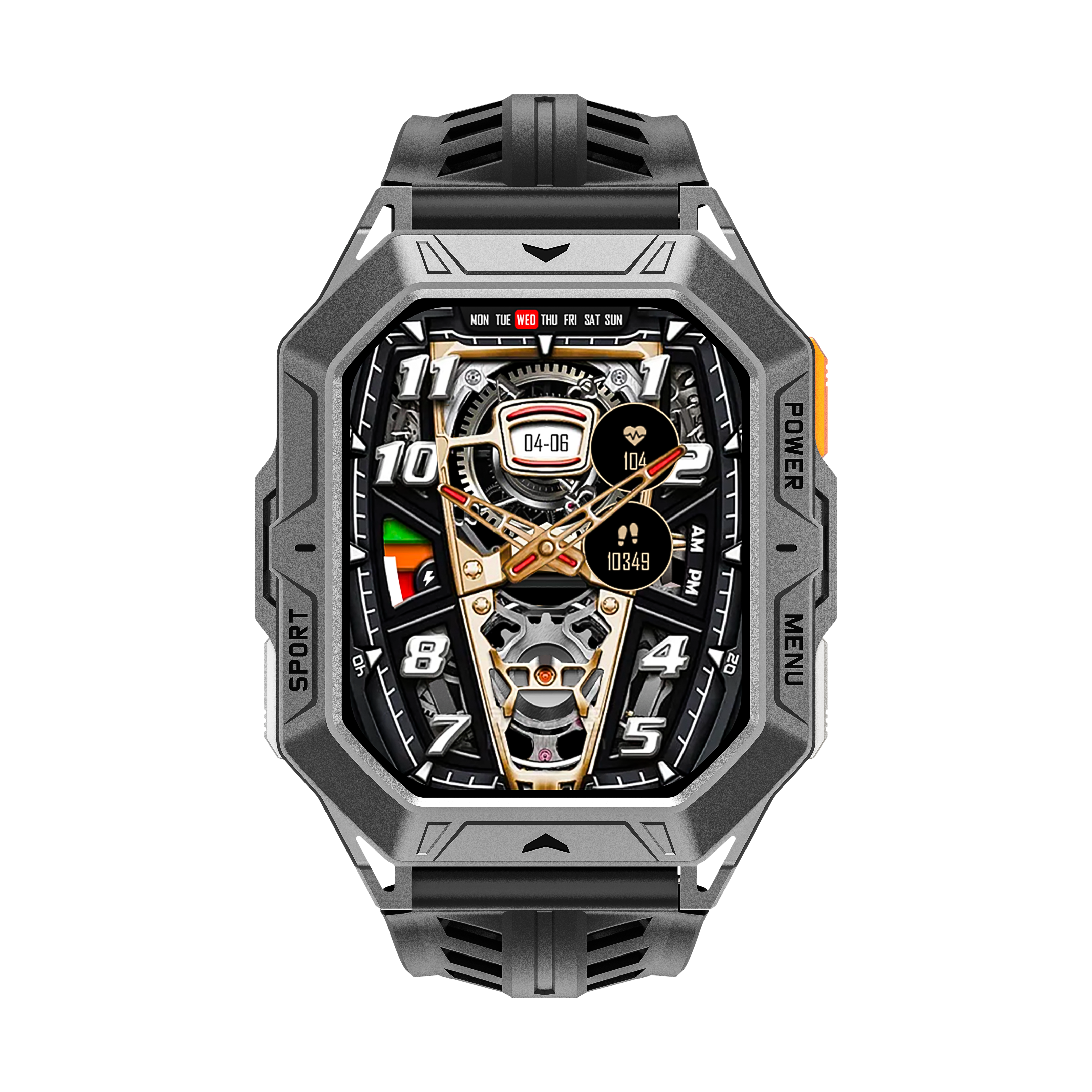 Philippe Palmer Smart Watch LP87 AMOLED Black 